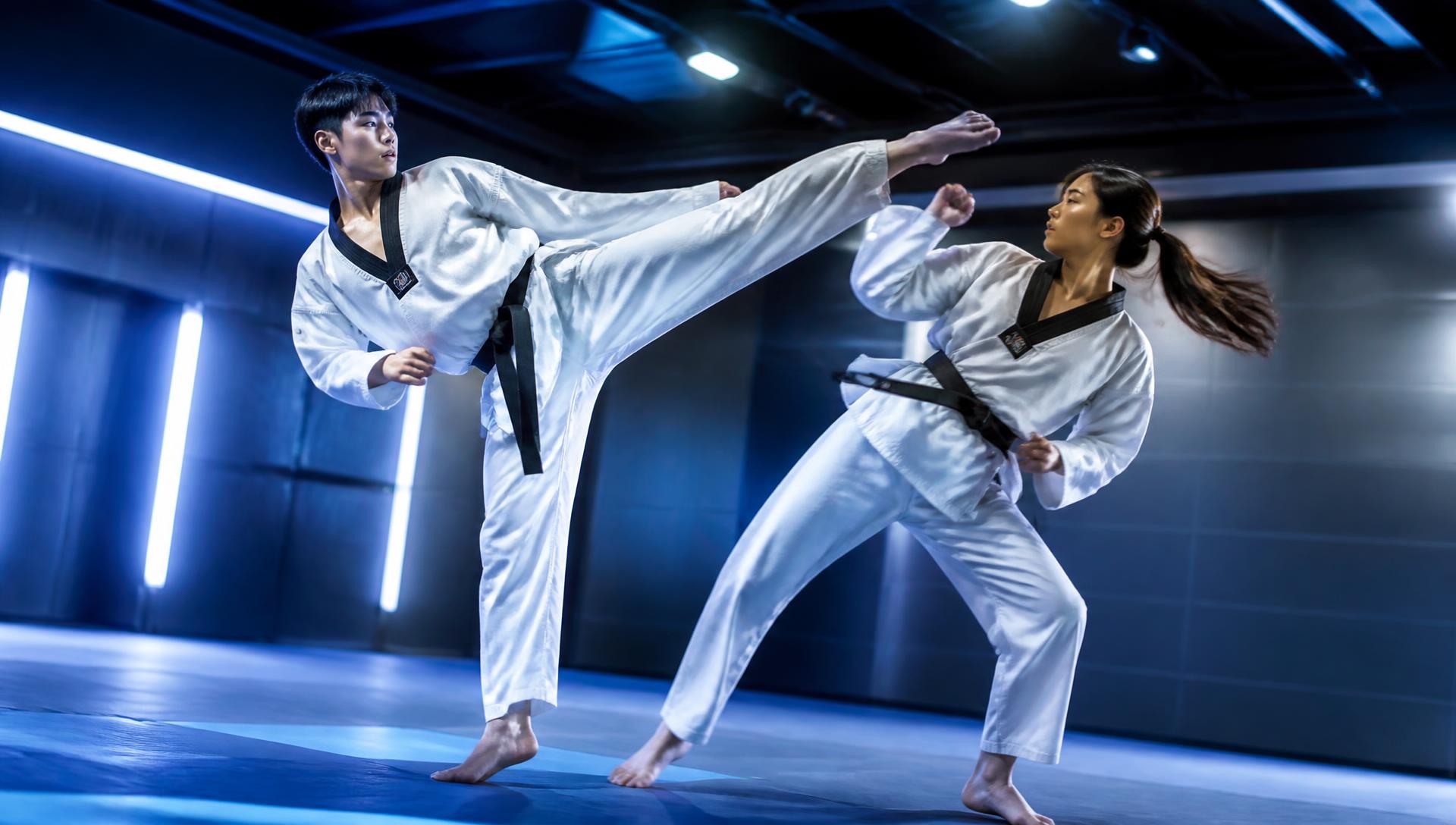 Taekwondo trening
